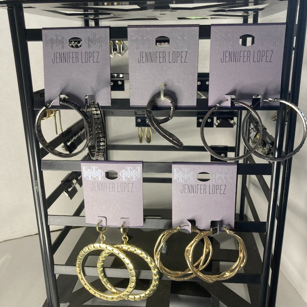 Lot of 5 - NWT Jennifer Lopez Earrings & Ring from Kohl's - Retail $106 - Disc.